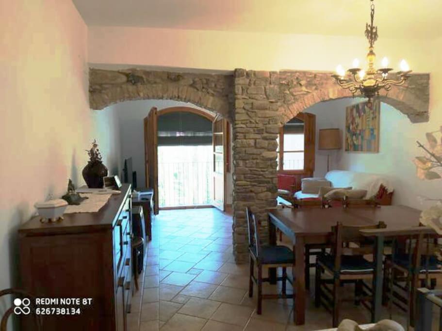 Casa Sobre Rio Noguera Pallaresa Gerri de la Sal Bagian luar foto